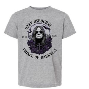 Gray Ozzy Osbourne T-Shirt